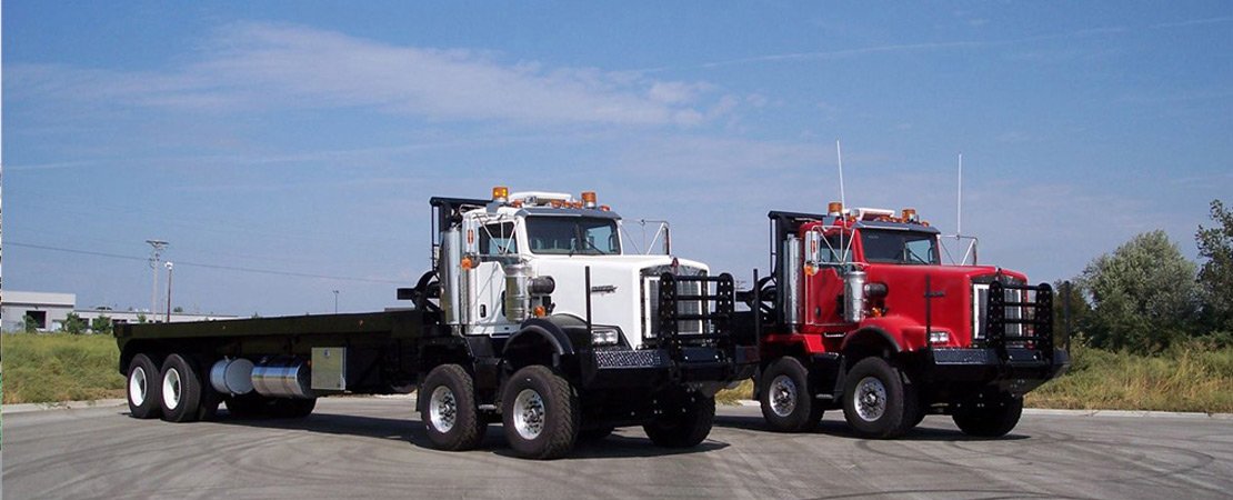 Kenworth C500 Red and White