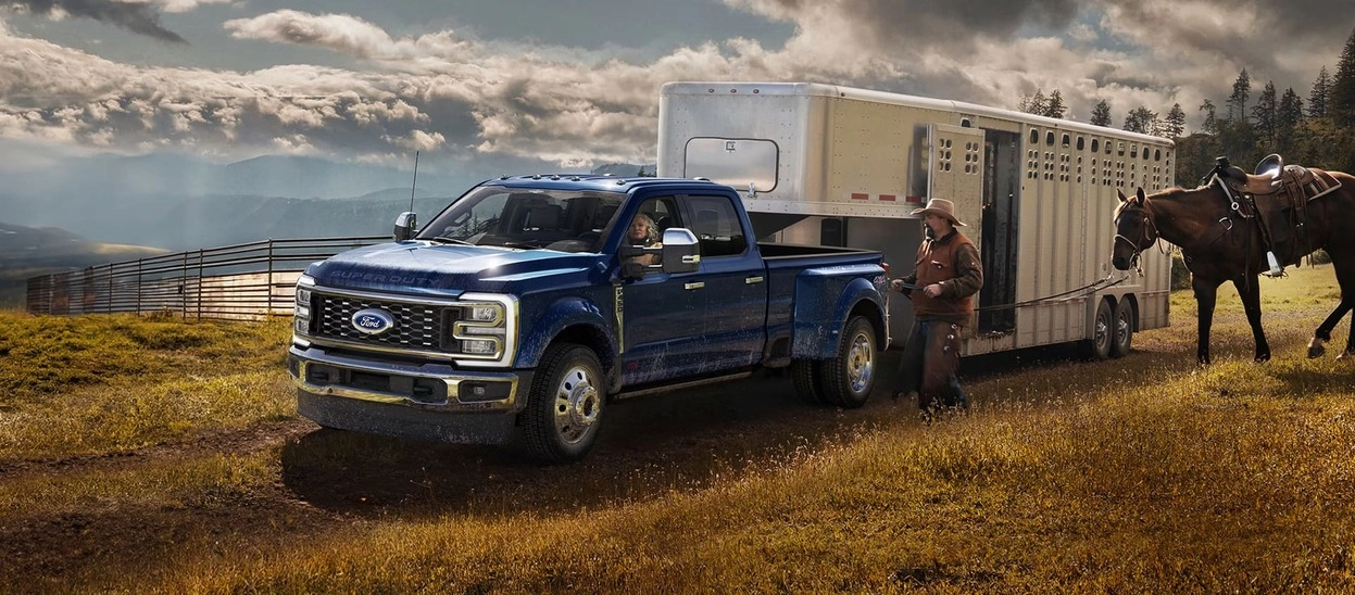 2026 Ford F-450 commercial chassis cab truck in Argon Blue