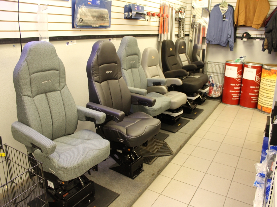 Armchairs for trucks