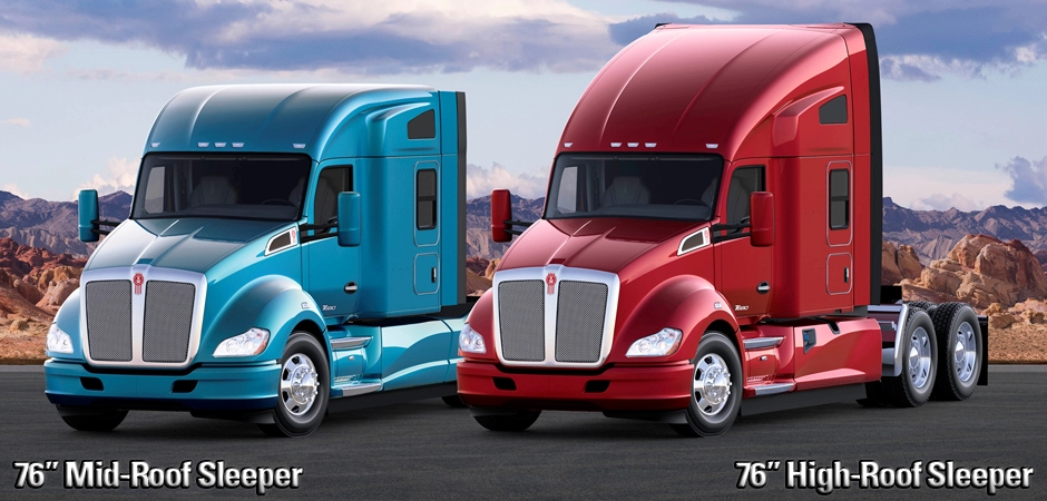 Kenworth T680 76″ High-roof sleeper