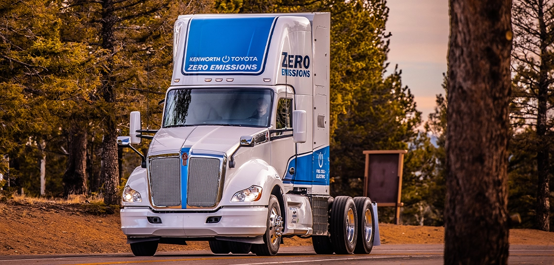 Kenworth T680E truck