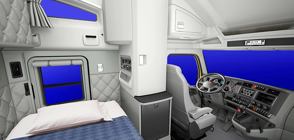 kenworth t880 interior