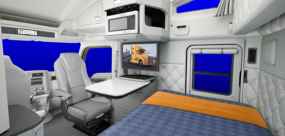 kenworth t880 interior