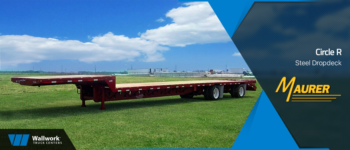 CIRCLE R Drop Deck Trailers | Wallwork Truck Center
