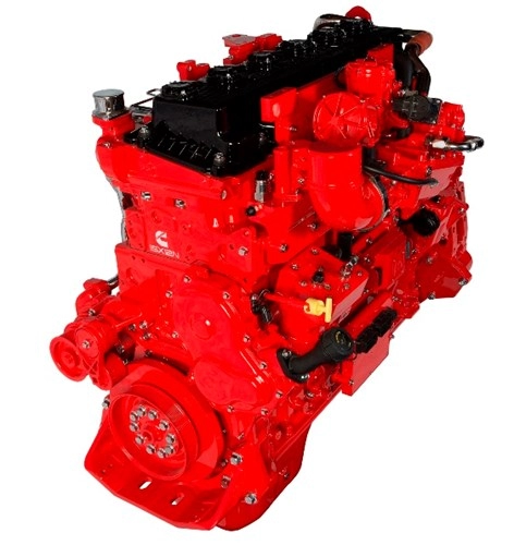 Cummins engine on Kenworth T680, T880