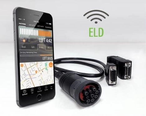ELD Device on Kenworth T680 T880 andW990