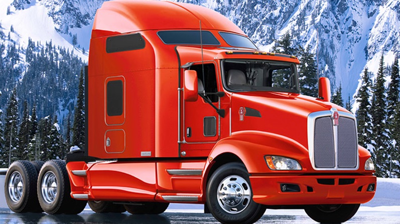 Red Kenworth Truck